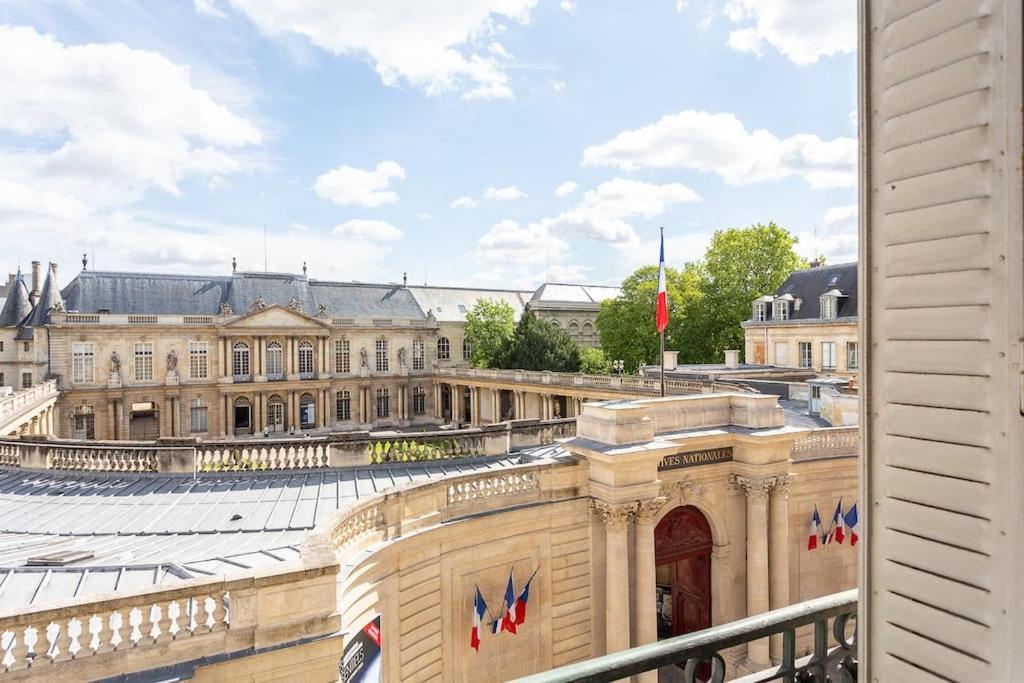 Апартаменти Le Marais, Fantastic View On Archives Nationales Париж Екстер'єр фото